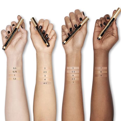 ysl touche éclat high cover concealer swatches|ysl touche éclat illuminating pen.